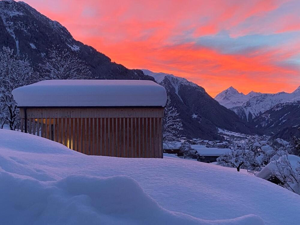 Haus Albuin Apartment Sankt Gallenkirch Bagian luar foto